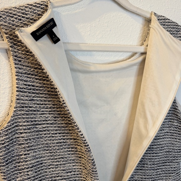 Banana Republic Textured Tweed Sheath Dress Size 4 Office Career Workwear Chic - Picture 9 of 9